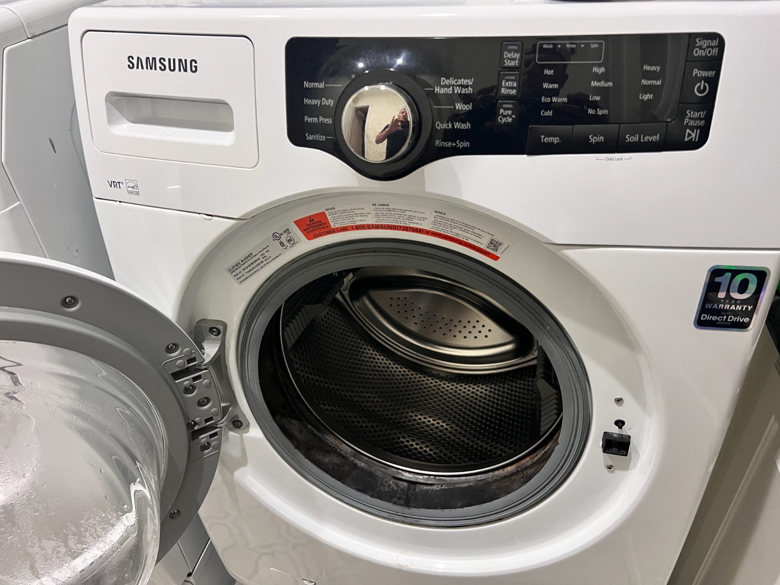 Samsung water leak diagnosis for appliance repair in Vineyard, Utah